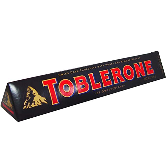 TOBLERONE CRNA ČOKOLADA 100G