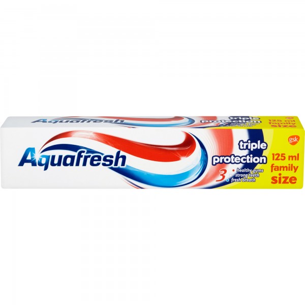 ZUBNA PASTA AQUAFRESH 125ML TRIPLE PROTECTION