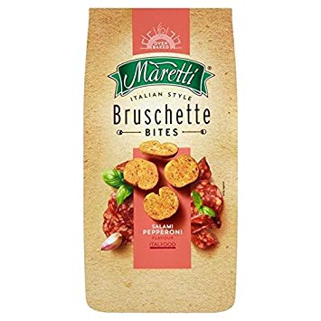 BRUSCHETTE 70G SALAMI PEPPERONI