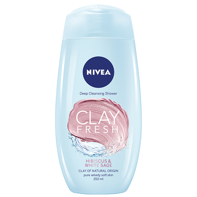 NIVEA GEL ZA TUŠIRANJE 250ML CLAY FRESH