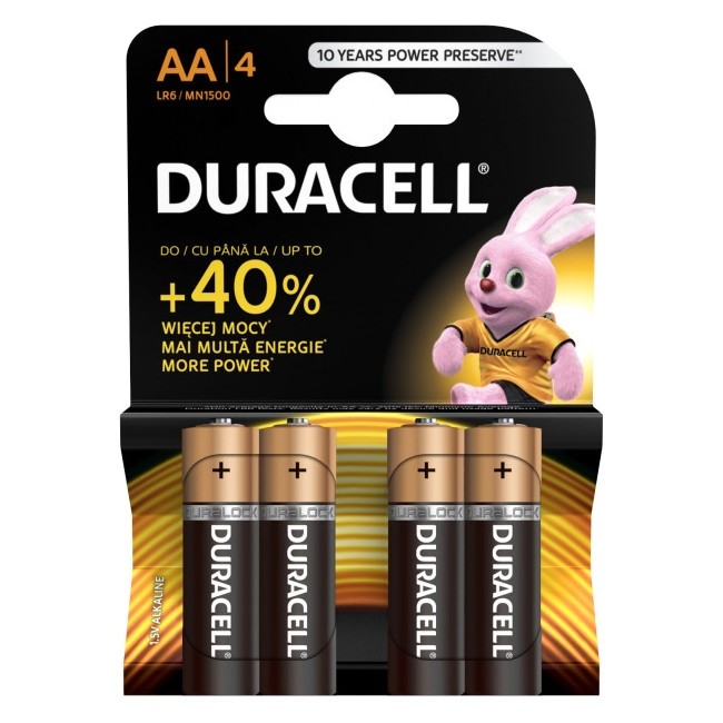 BATERIJE DURACELL AA 4/1 SIMPLY