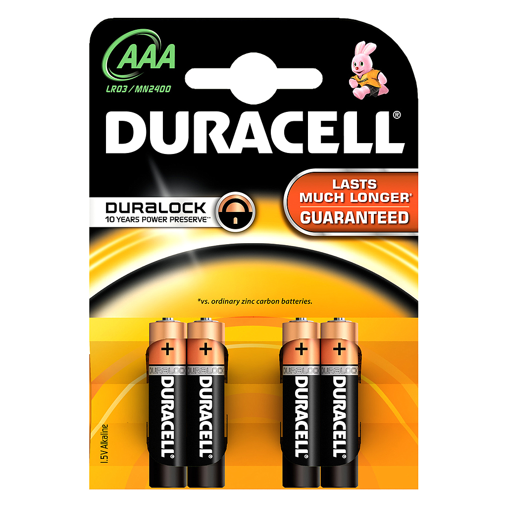 BATERIJE DURACELL AAA 4/1 SIMPLY