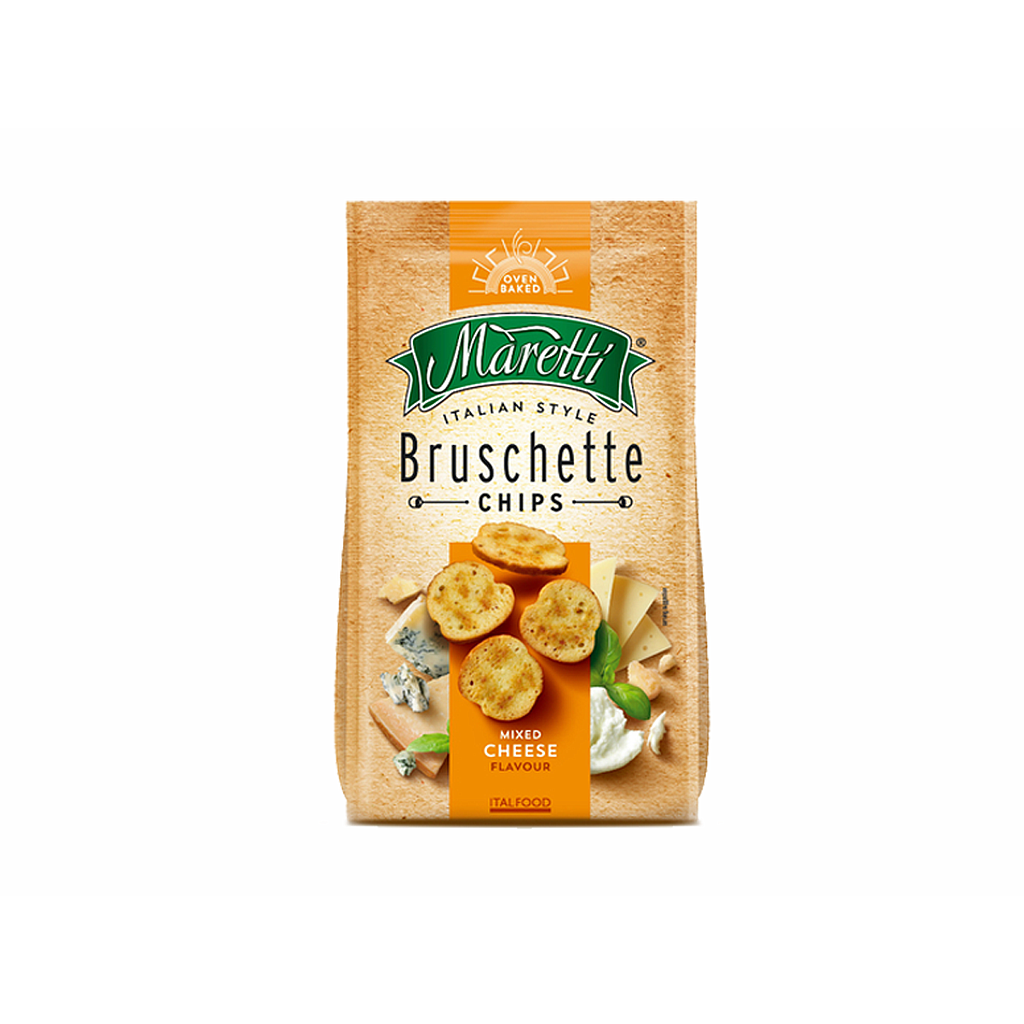 BRUSCHETTE MARETTI 70G ČETIRI VRSTE SIRA