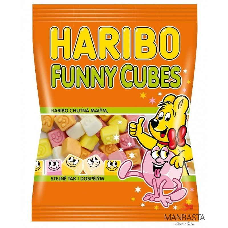 HARIBO GUMENI BOMBONI 90G KOCKICE